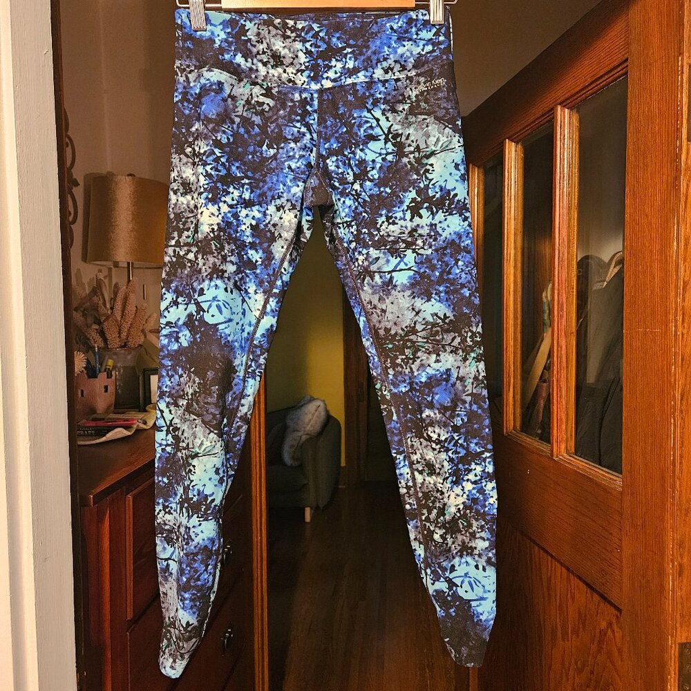 Calvin Klein Performance Quick Dry Women's Leggings - Blue - Size Small